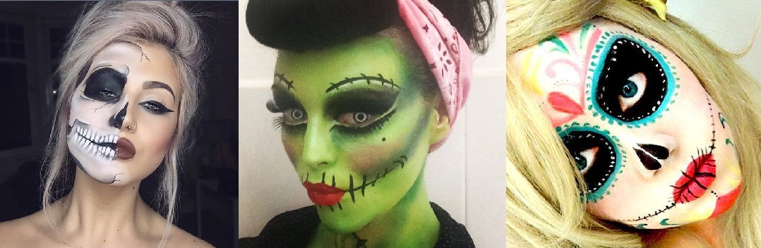 грим на хэллоуин