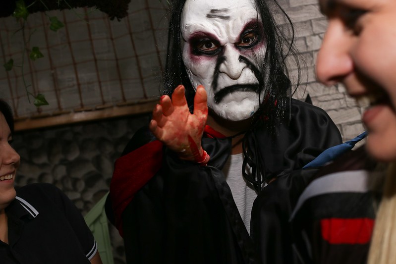 Тыквенные фонари и декорации для квеста на Хэллоуин в Yekaterinburg