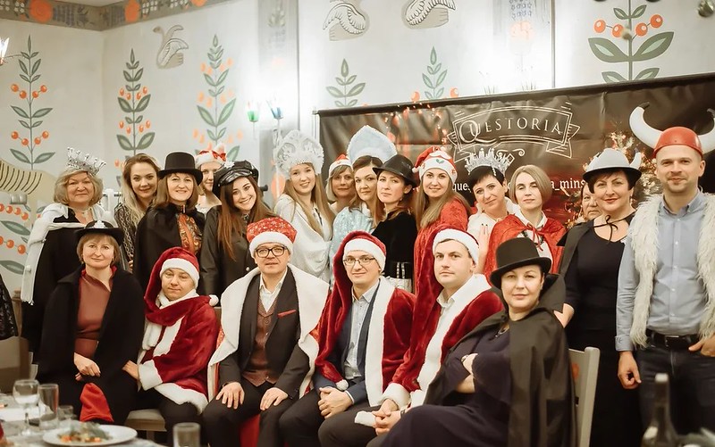 Тимбилдинг-активности на корпоративе на Новый год в Yekaterinburg