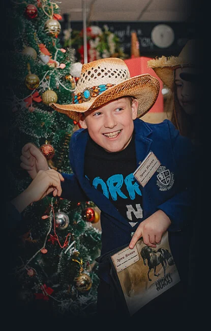 Новый год в школе в Екатеринбурге.